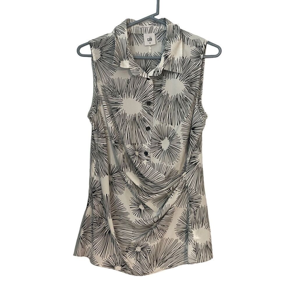 CAbi #5228 Priority Sleeveless Blouse Women’s Size Medium